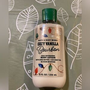 B&BW cozy vanilla bourbon lotion